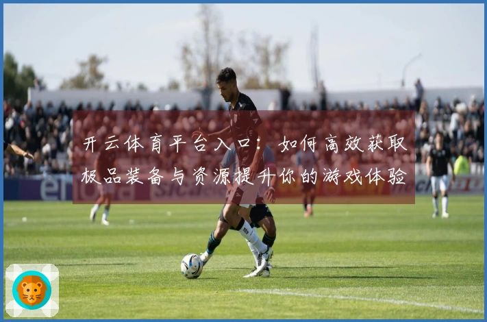 开云体育平台入口:如何高效获取极品装备与资源提升你的游戏体验